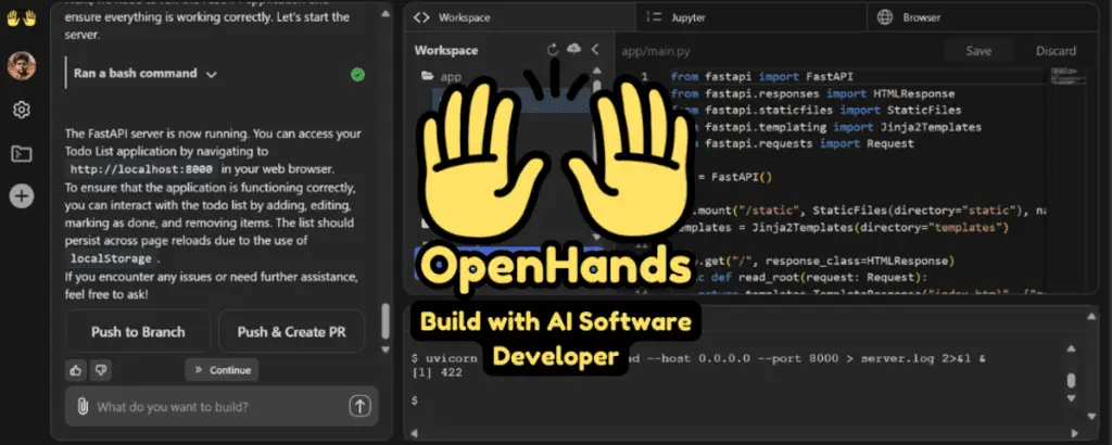 OpenHands(旧OpenDevin)とは?AIが自動で開発を進める時代の幕開け
