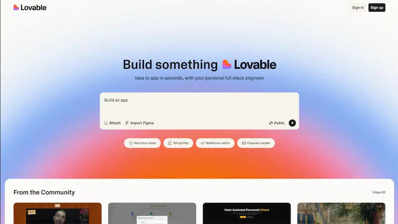 AIでWebアプリを自動生成!Lovableとは?